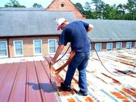 Metal roof maintenance