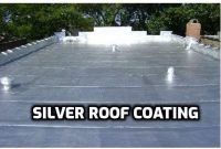 silver roof coating