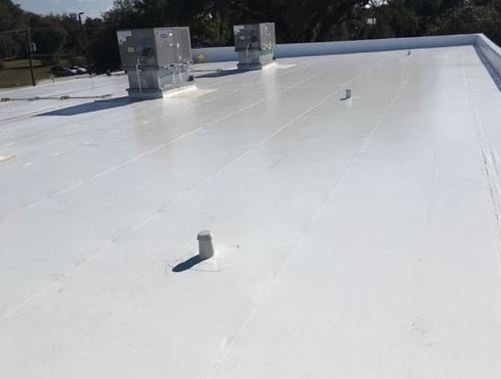 White EPDM Roofing