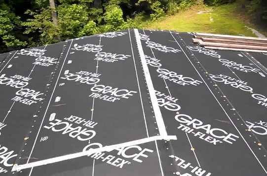 Peel and Stick Roof Underlayment