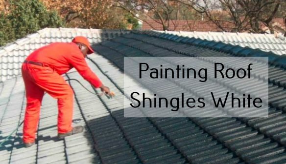 Painting Roof Shingles White