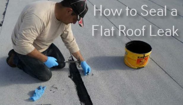 How to Seal a Flat Roof Leak