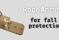 roof anchors for fall protection