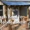 how to attach a porch roof to a mobile home