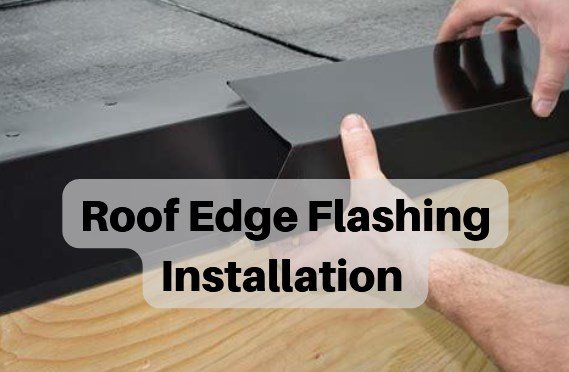 Flat Roof Edge Flashing Installation