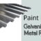 paint for galvanized metal roof
