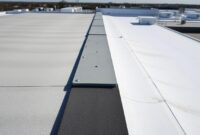 flat roof edge flashing