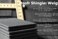 how much does a square of shingles weigh
