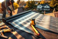 how to install rubber roofing