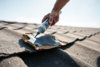 how to repair rolled roofing