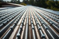 metal roof screw pattern