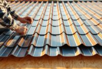 how to install metal roofing over plywood