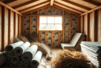how to insulate a shed for free