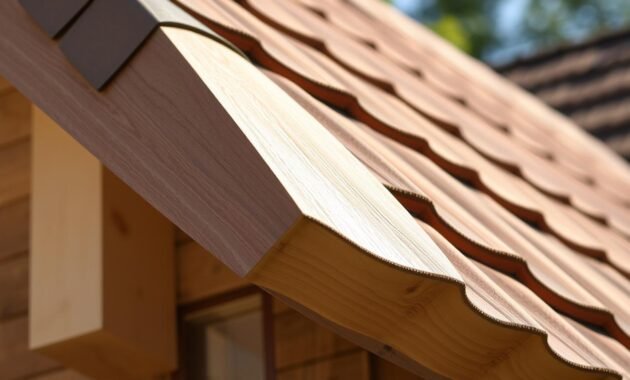 Fascia Boards on Roof Edge Fascia Boards on Roof Edge