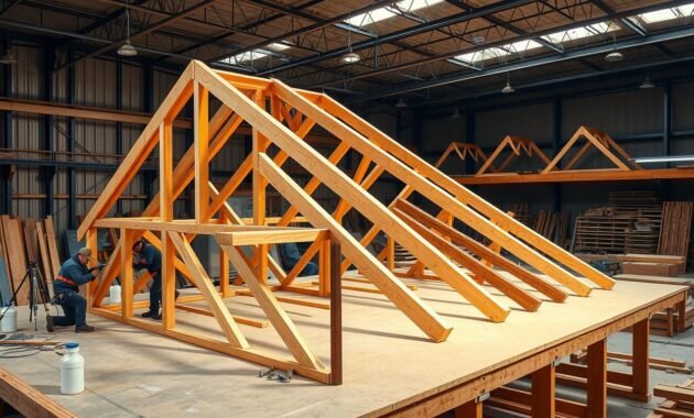 Roof Truss Installation Process Roof Truss Installation Process