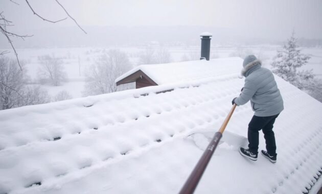 Roof Snow Shedding Maintenance Roof Snow Shedding Maintenance