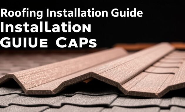 Roofing Installation Guide Ridge Caps Roofing Installation Guide Ridge Caps