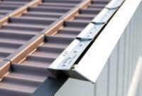 how to install drip edge on a metal roof